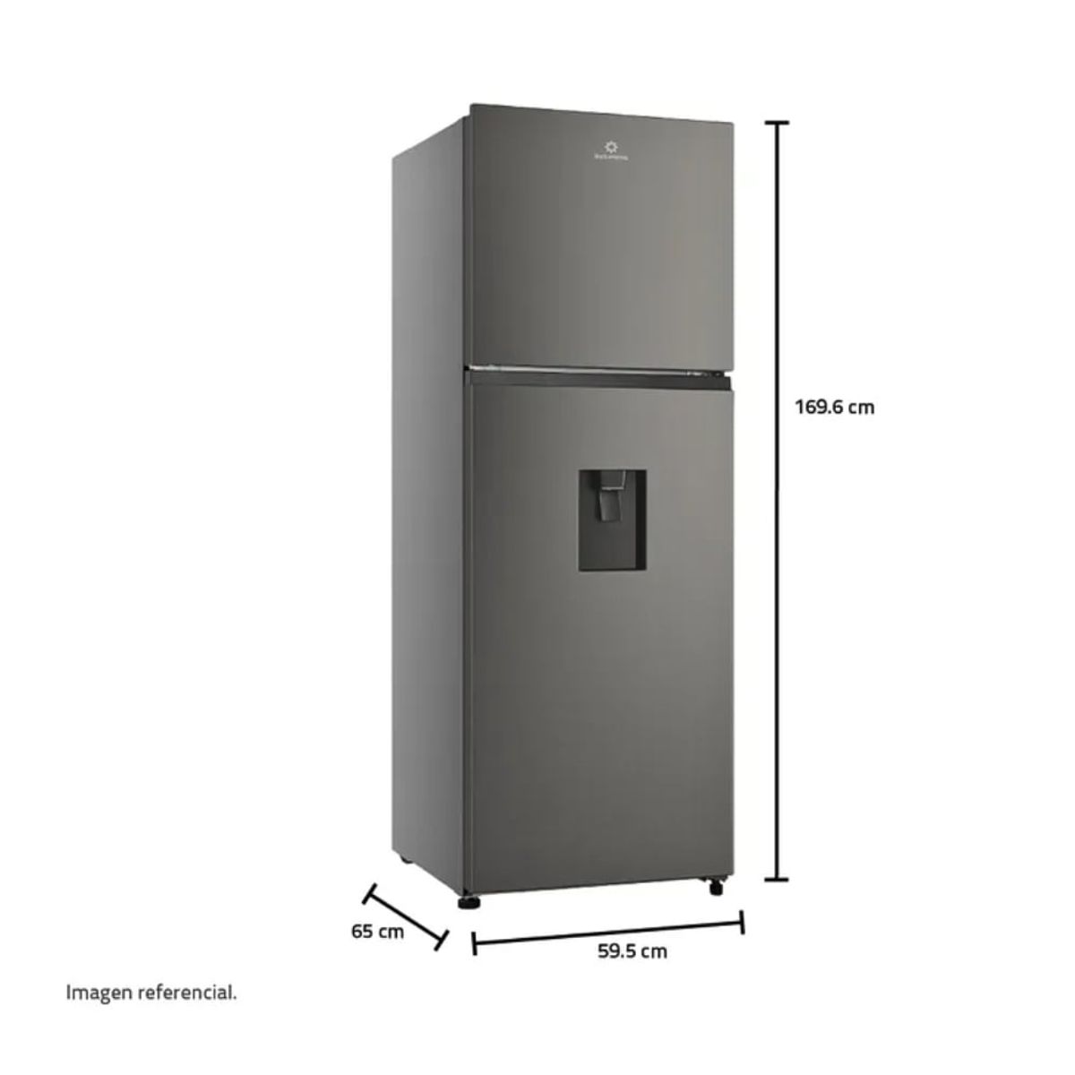 INDURAMA - Refrigeradora Indurama 324LT Con Dispensador RI-439DI