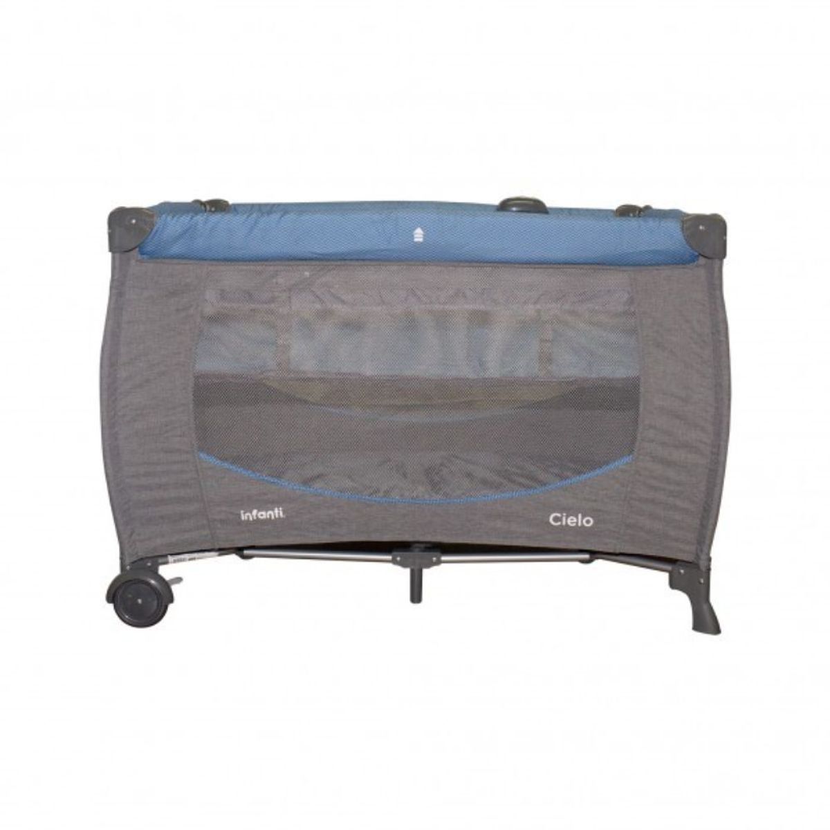 INFANTI - Corral Cuna Cielo Zigzag Azul Infanti