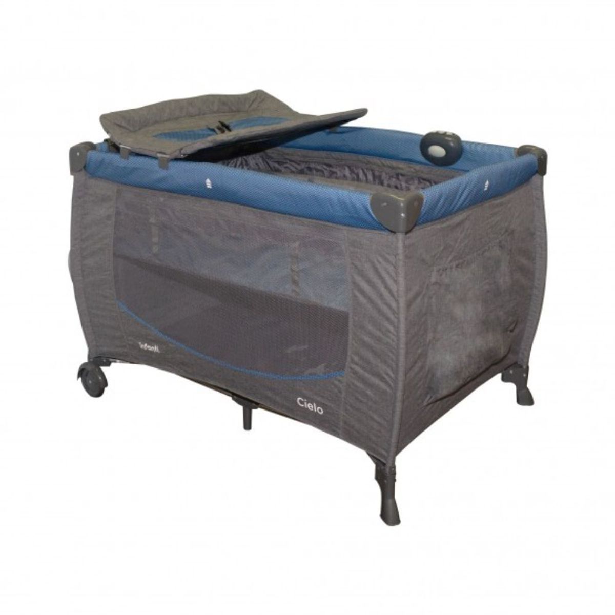 INFANTI - Corral Cuna Cielo Zigzag Azul Infanti