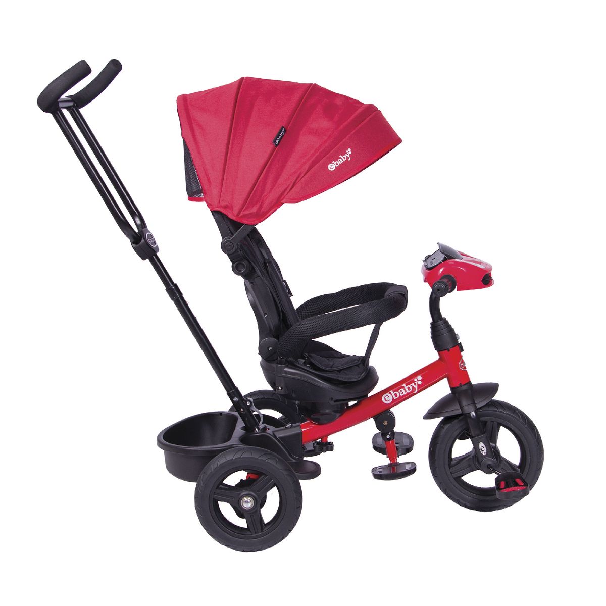 EBABY - Triciclo Guiador Ebaby ESPIN RED