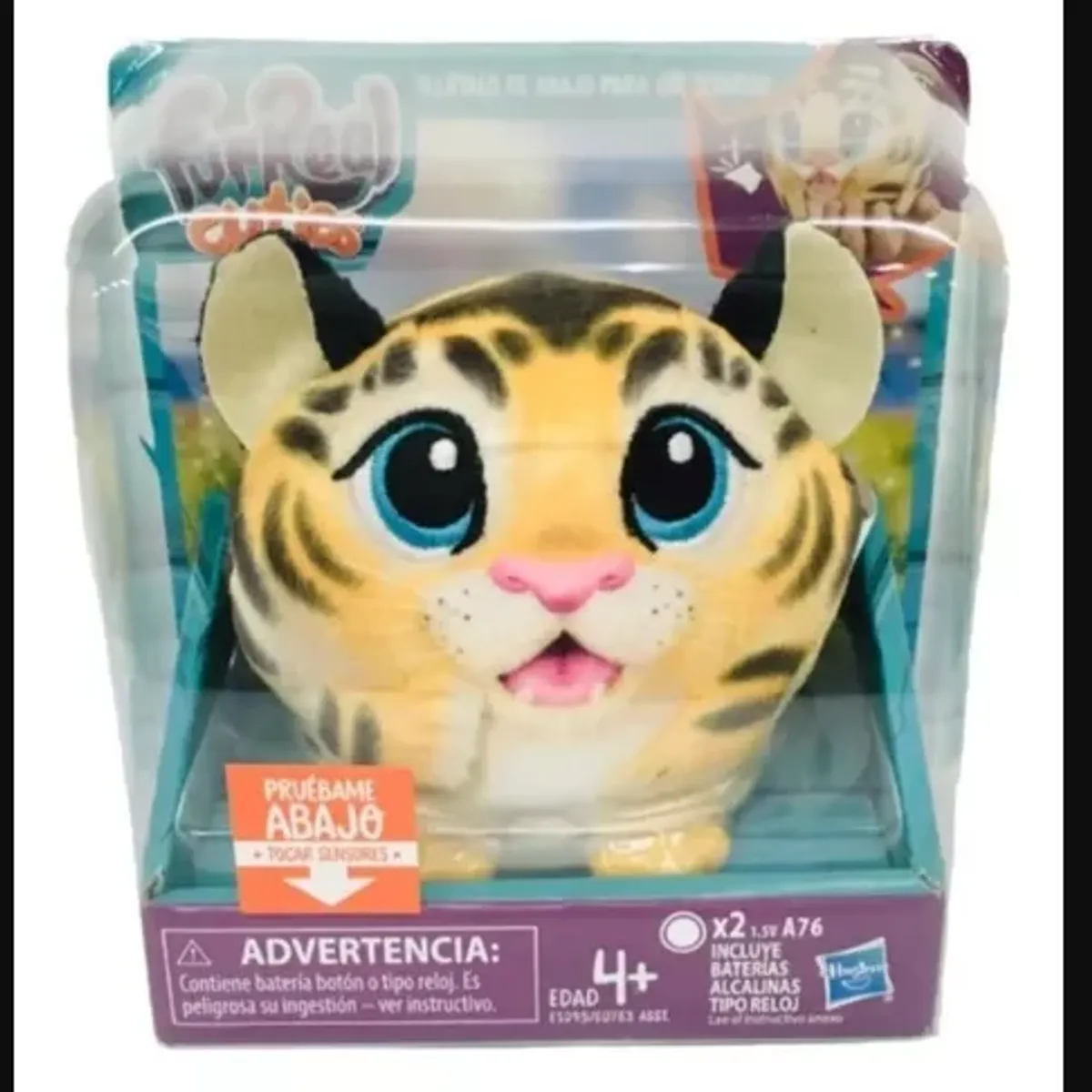 GENERICO - FurReal Cuties Precious Pets Tigre Peluche Gato Sonidos