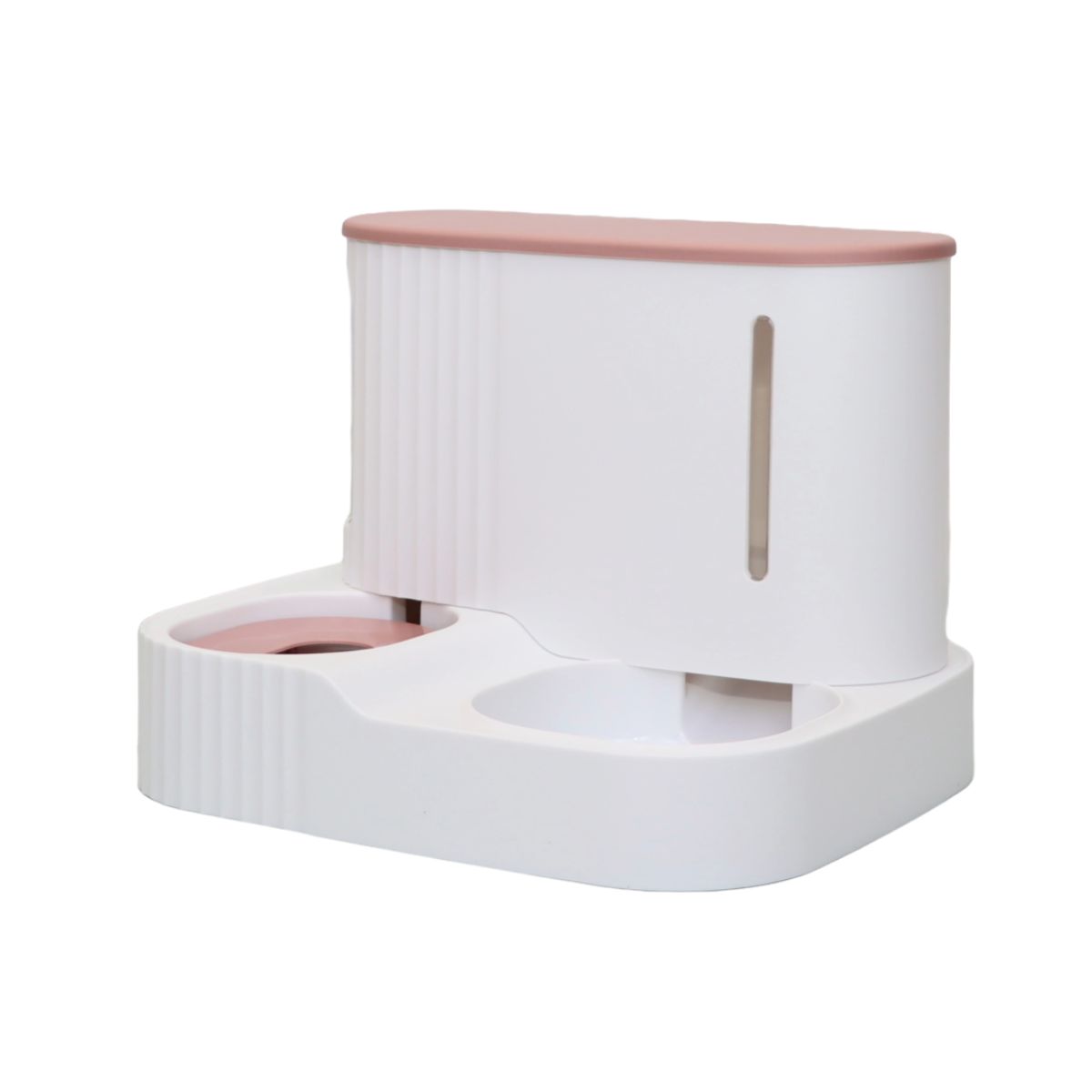 GENERICO - COMEDERO Y DISPENSADOR DE AGUA PARA MASCOTAS