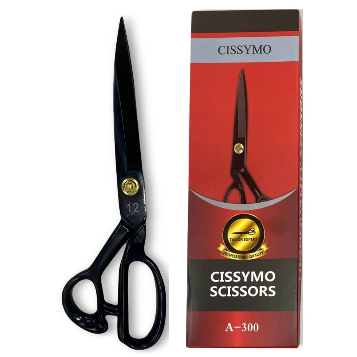 GENERICO - Tijera Sastre Costura Para Tela De 12 Pulgadas