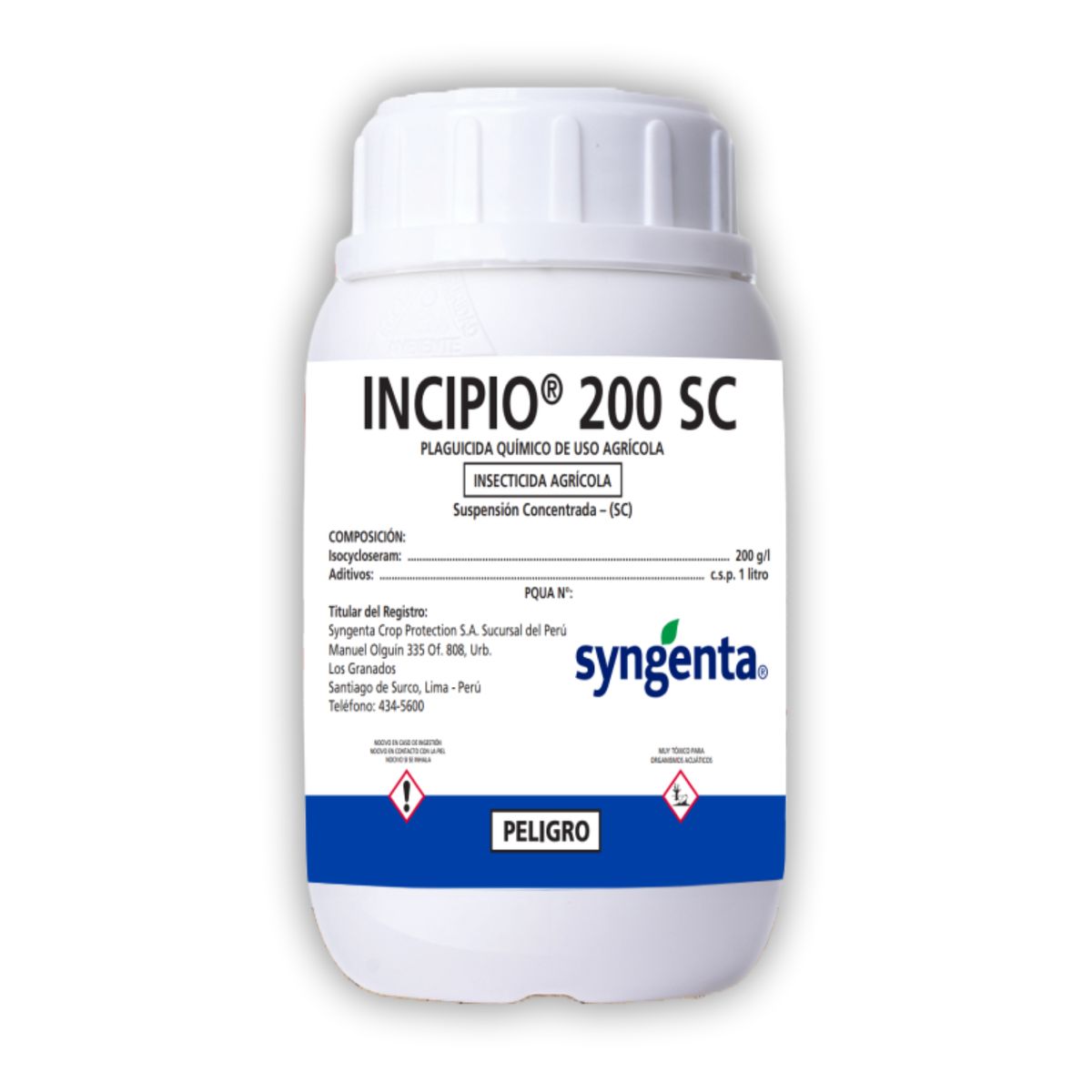 GENERICO - INCIPIO 200SC  250mL INSECTICIDA AGRÍCOLA