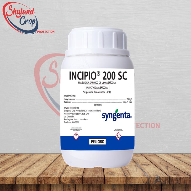 GENERICO - INCIPIO 200 SC INSECTICIDA AGRÍCOLA