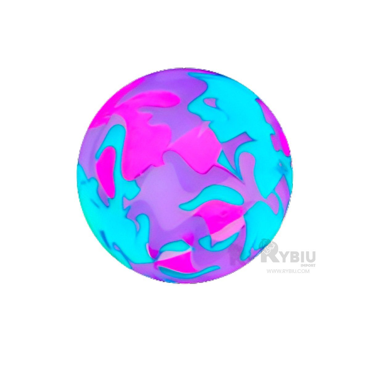 RYBIU IMPORT - Pelota Infantil con Luces en Multicolor Y+Papel de Regalo