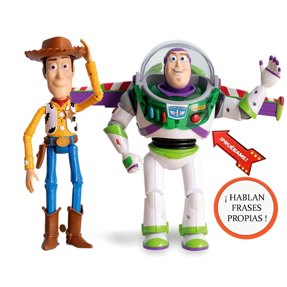 TOY STORY - Set de Figuras De Acción Toy Story WOODY Y BUZZLIGHTYEAR