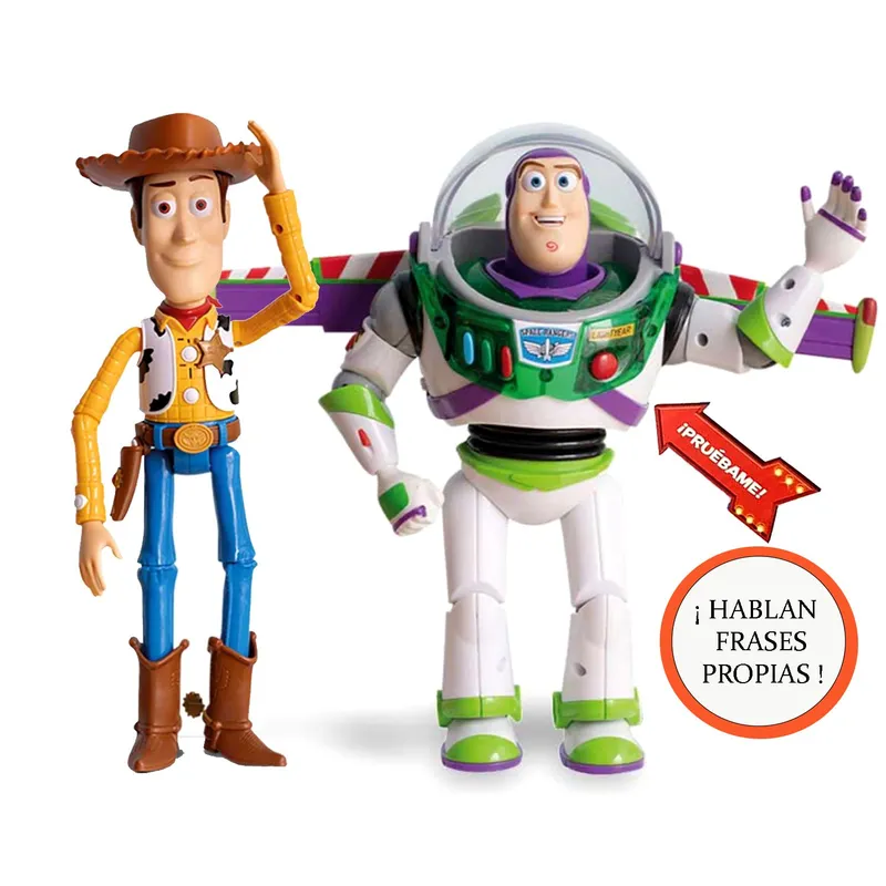 TOY STORY - Set de Figuras De Acción Toy Story WOODY Y BUZZLIGHTYEAR