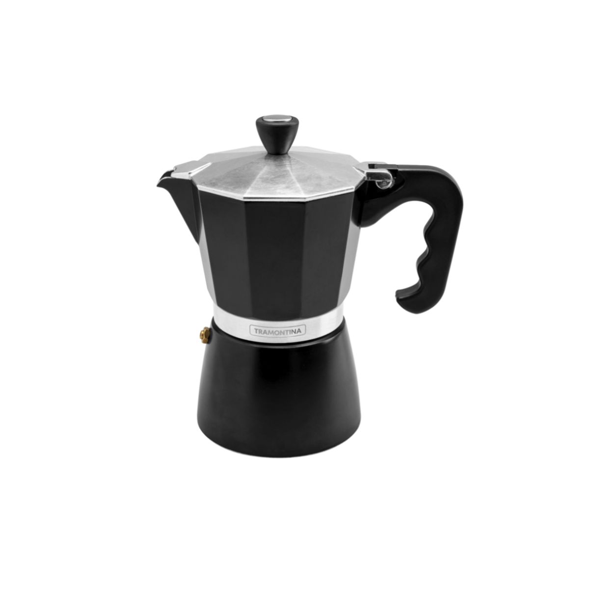 TRAMONTINA - Cafetera Expresso Italiana Tramontina en Aluminio 320 ml 61768020