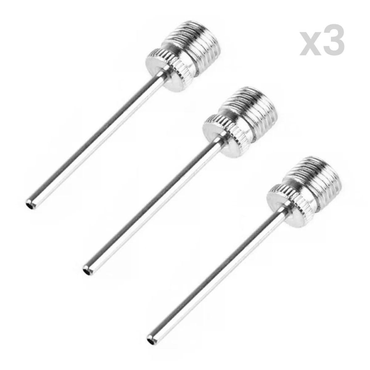 PRETUL - Agujas para Inflar Pelotas Fútbol Voley Básquet Pack 3 und