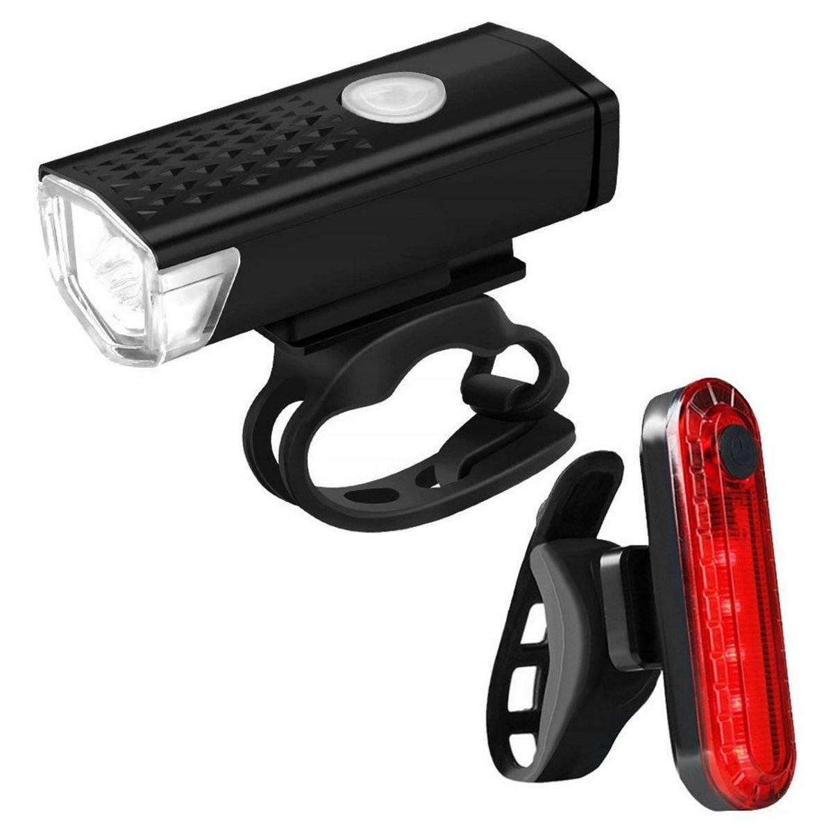 SEISA - Luces De Seguridad Bicicleta - Kit Luz trasera y delantera