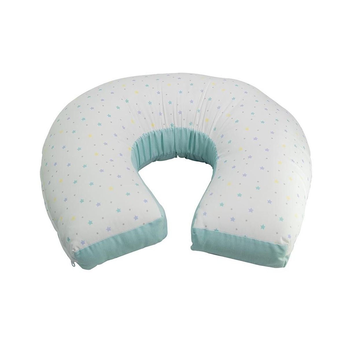INFANTI - Almohada Lactancia 5 En 1 Stars Verde Infanti