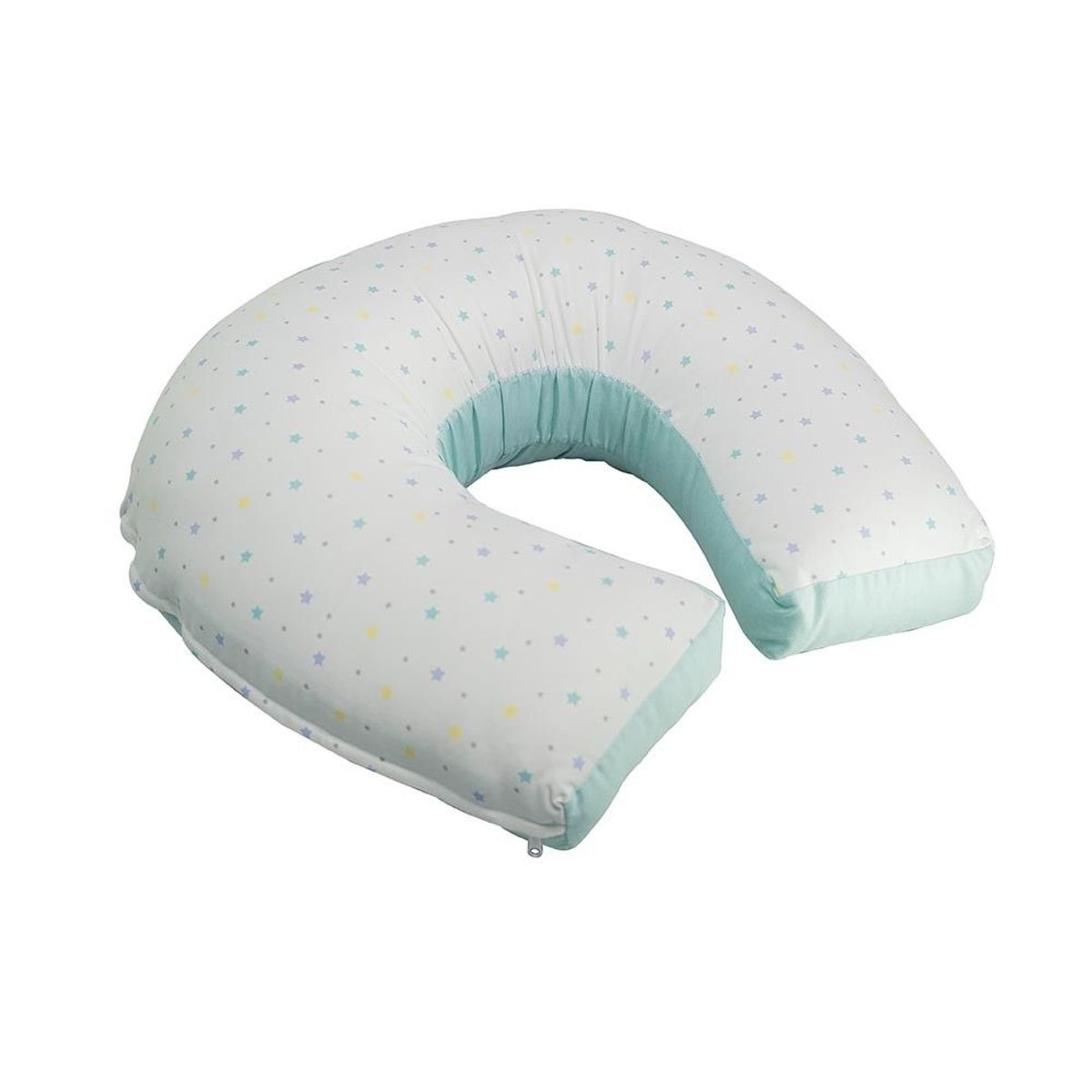 INFANTI - Almohada Lactancia 5 En 1 Stars Verde Infanti