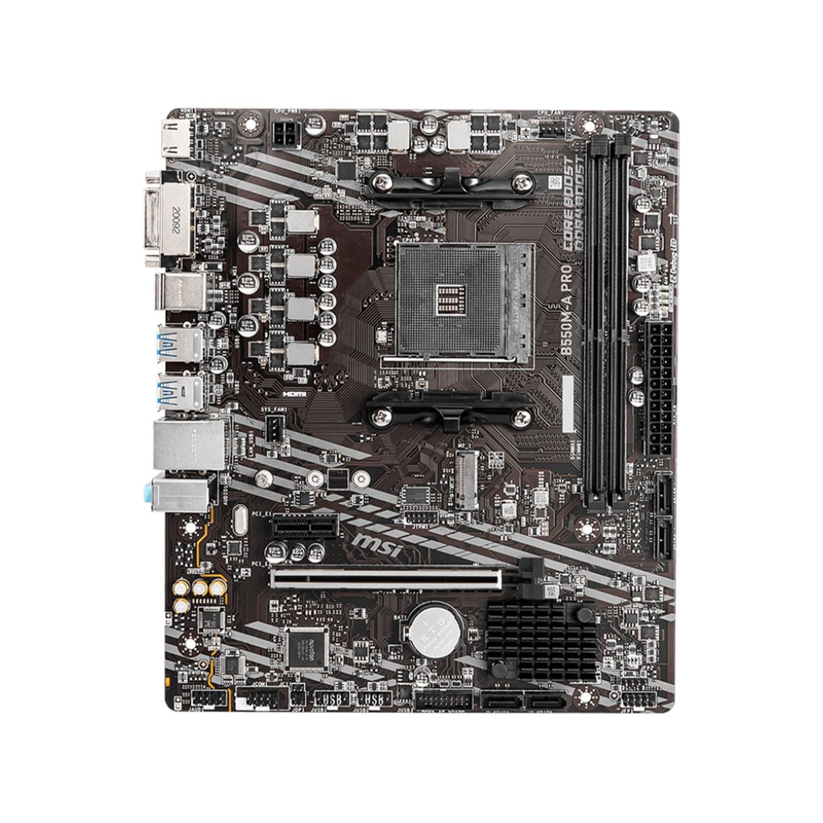 MSI - MOTHERBOARD MSI B550M-A PRO AMD B550 AM4 PN B550M-A PRO