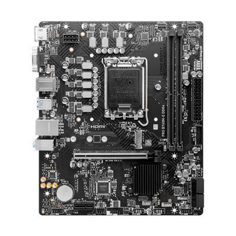 MSI - PLACA MADRE MSI LGA 1700 INTEL B760 PN PRO B760M-E DDR4