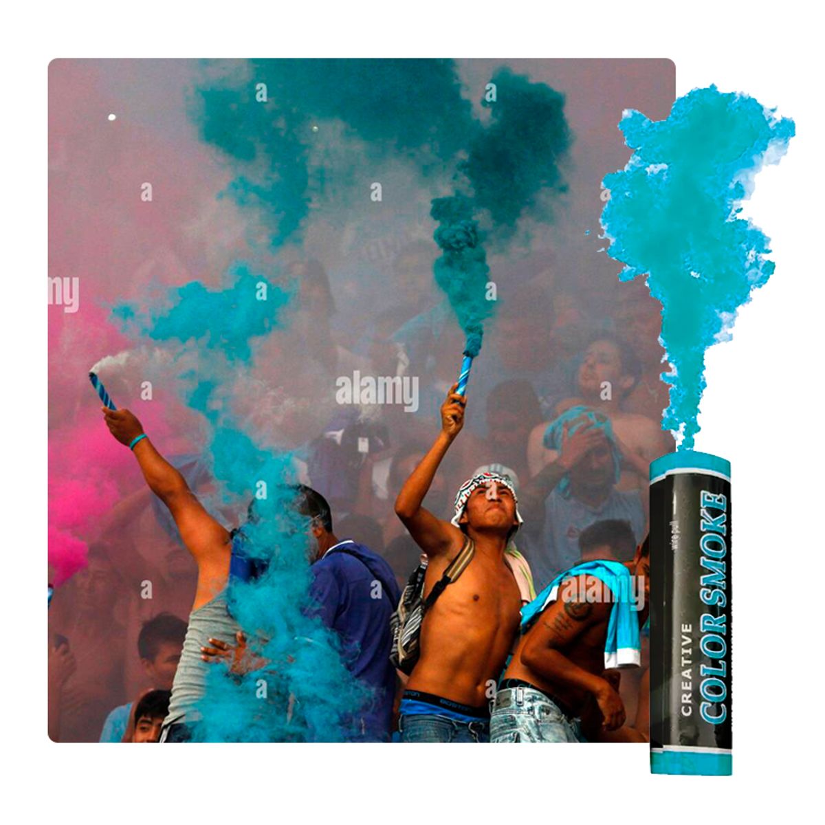 GENERICO - Humo para revelación de genero Set X 2 unidades