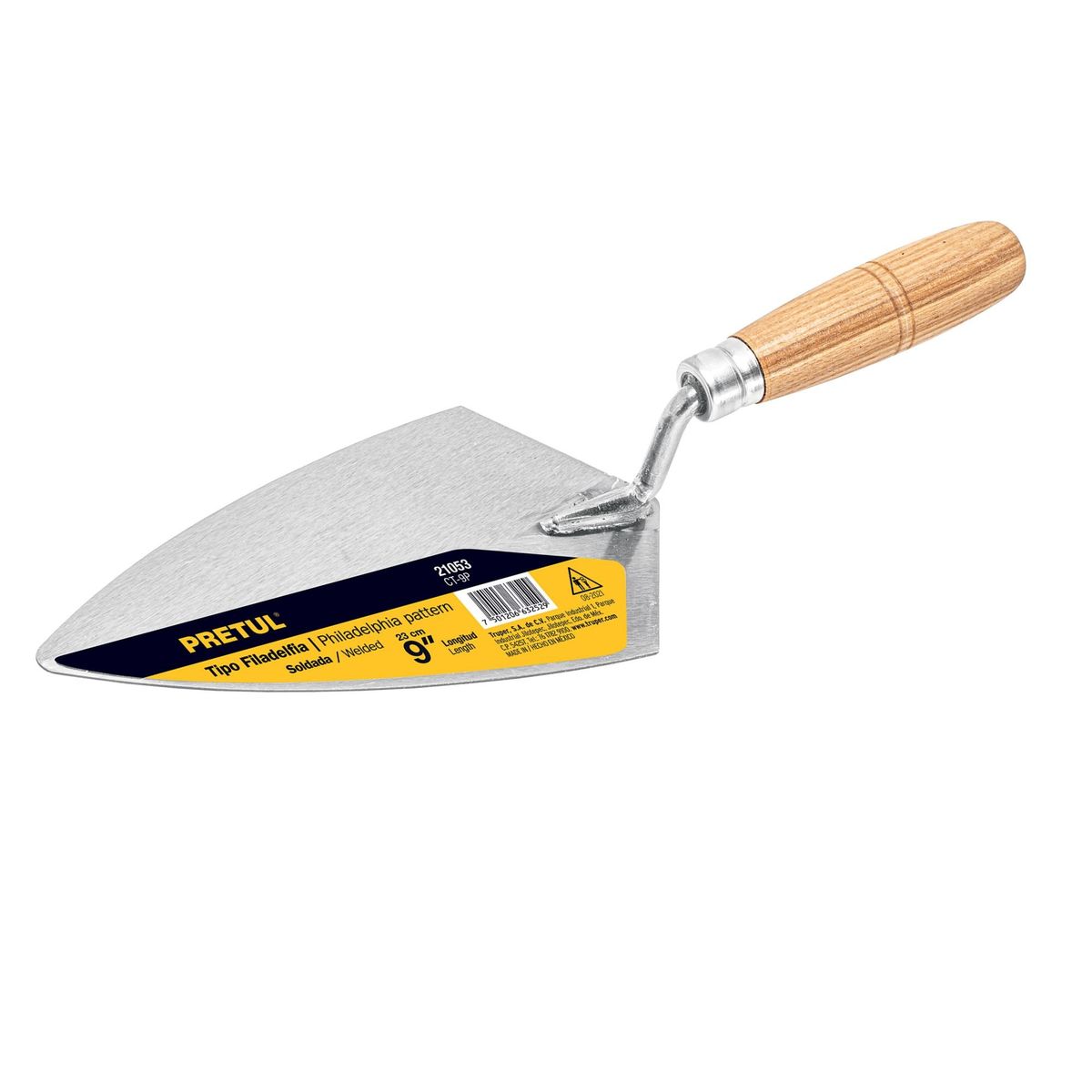 PRETUL - Plancha barilejo badilejo 7 tipo filadelfia pretul