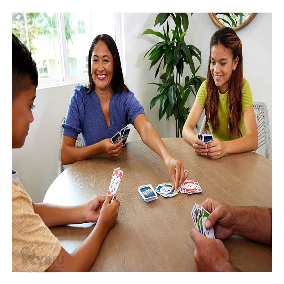 GENERICO - Juego de Mesa para Dos o Cuatro Personas de Color Azul