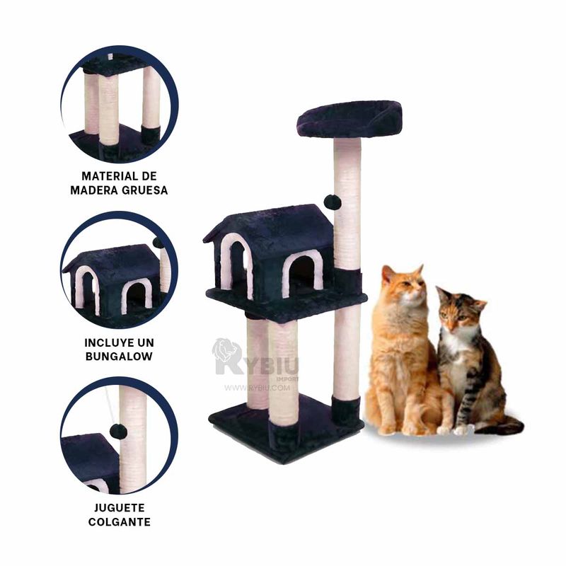 RYBIU IMPORT - Gym Moderno y Ergonomico de Pet Color Azul Y+Regalo Agendita