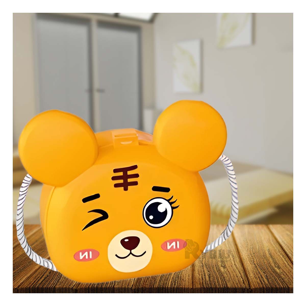 RYBIU IMPORT - Cartera Educativa para Niños en Amarillo Y+Papel de Regalo