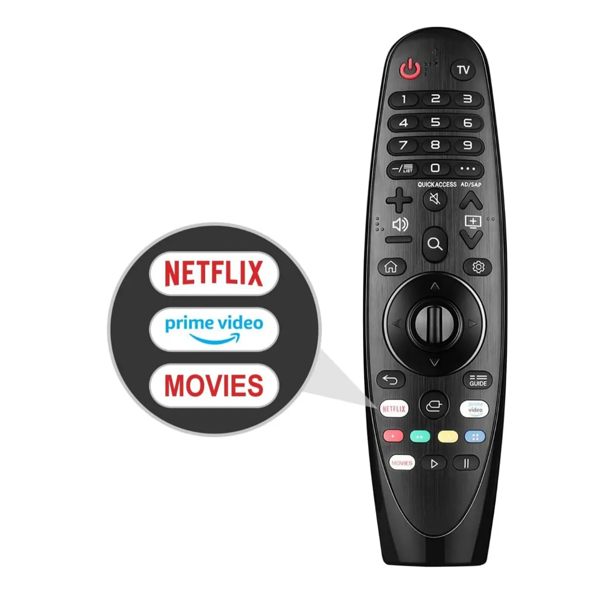 GENERICO - Control Magic Universal para Tv LG Webos Smart Tv