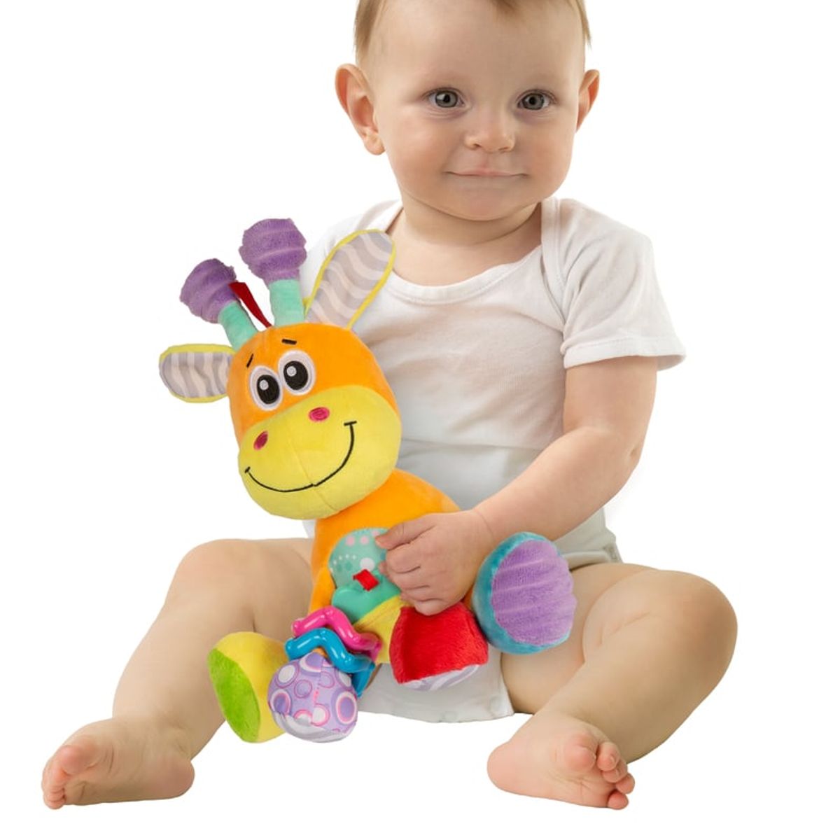PLAYGRO - Peluche Interactivo Amigo Jirafa