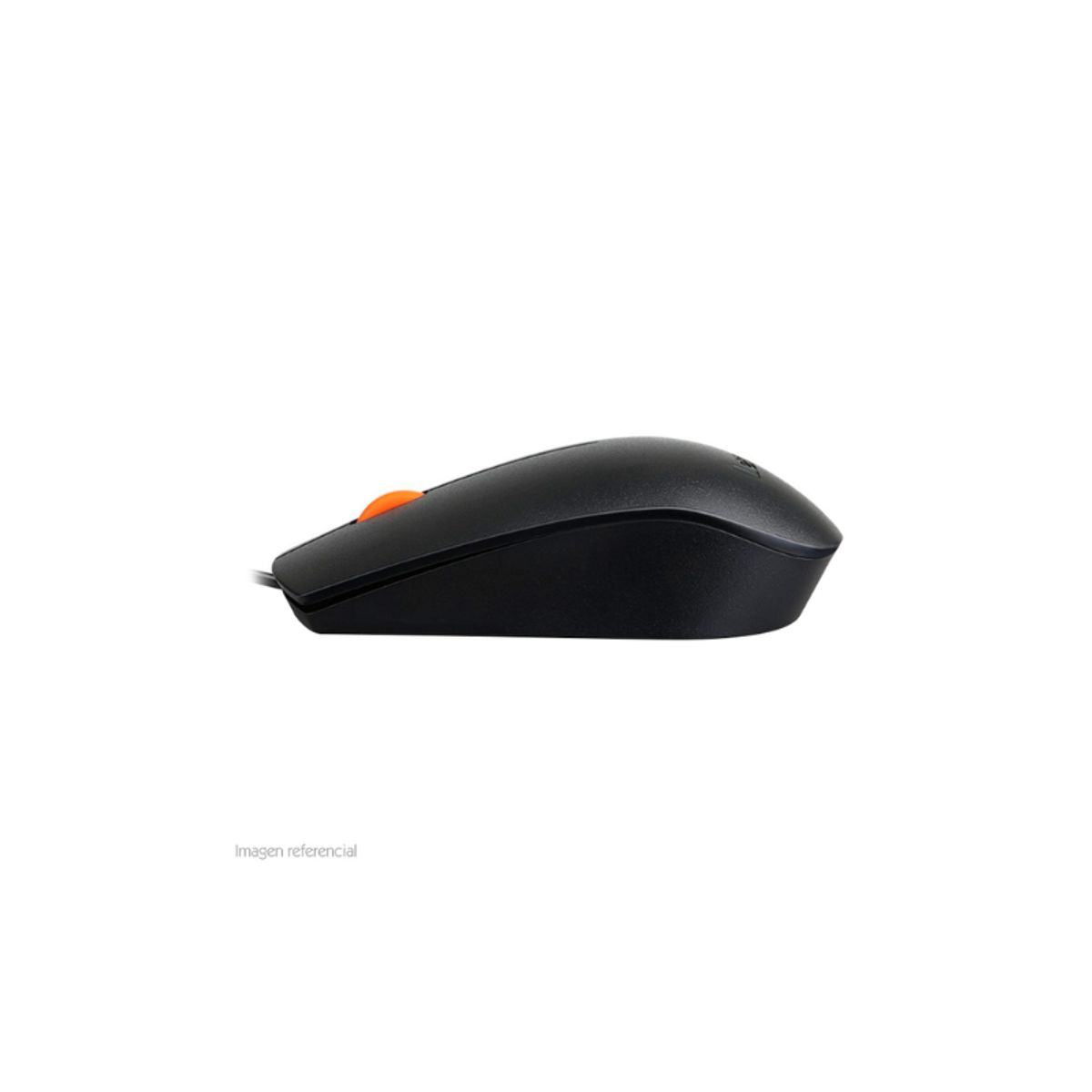 LENOVO - Mouse óptico Lenovo Essential, 1600 dpi, USB, Negro