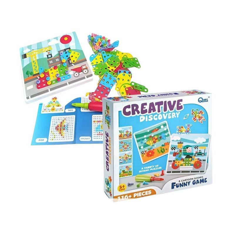 GENERICO - Juego Rompecabezas Con Destornillador Creative Discovery