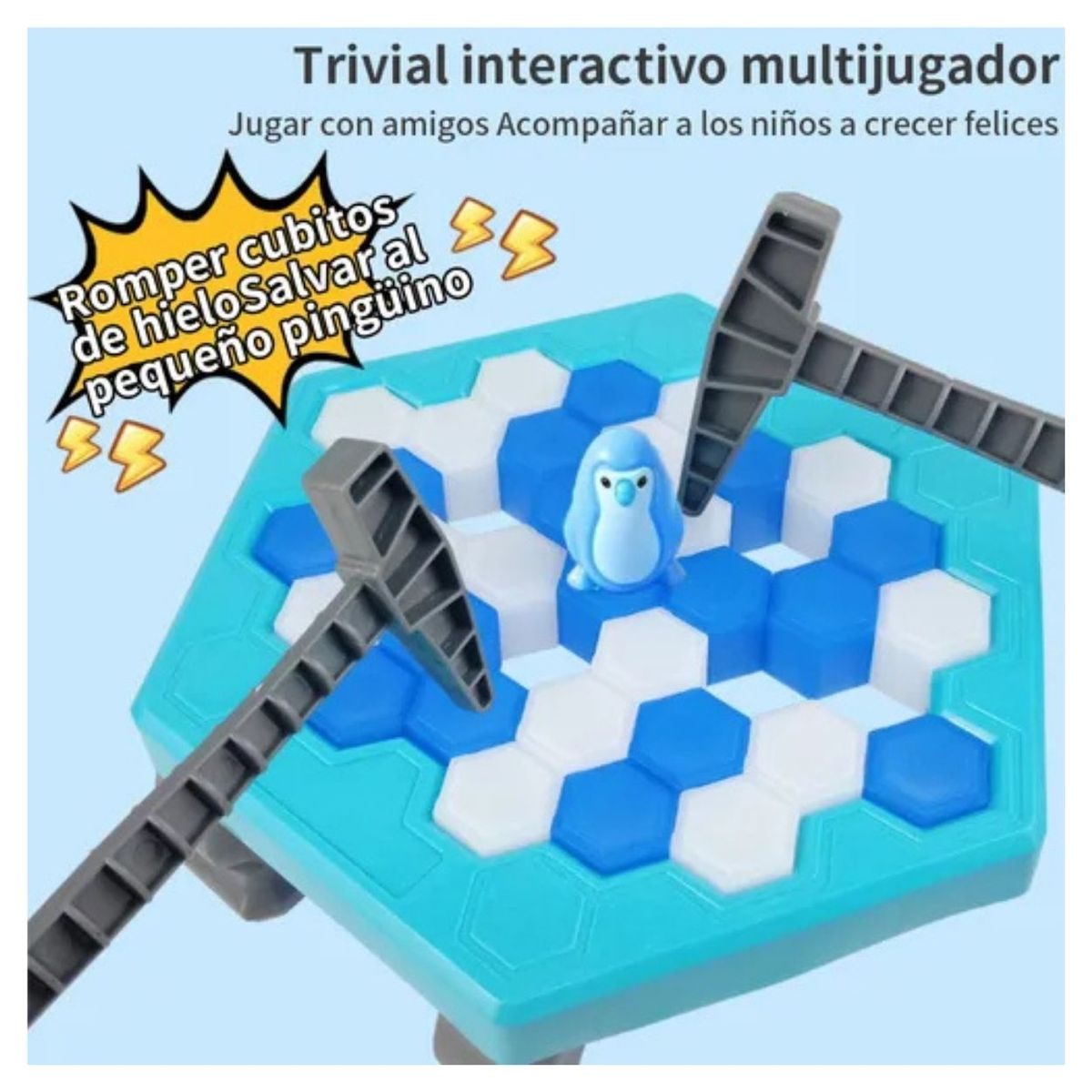 GENERICO - Juego Trampa de Pingüinos Locos Rompe Hielo para Niños