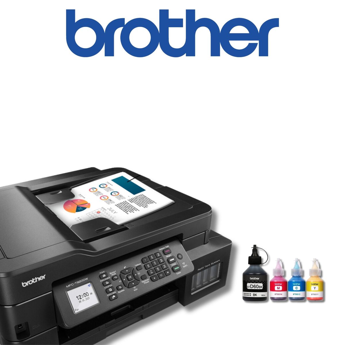 BROTHER - IMPRESORA BROTHER DCP - T920w
