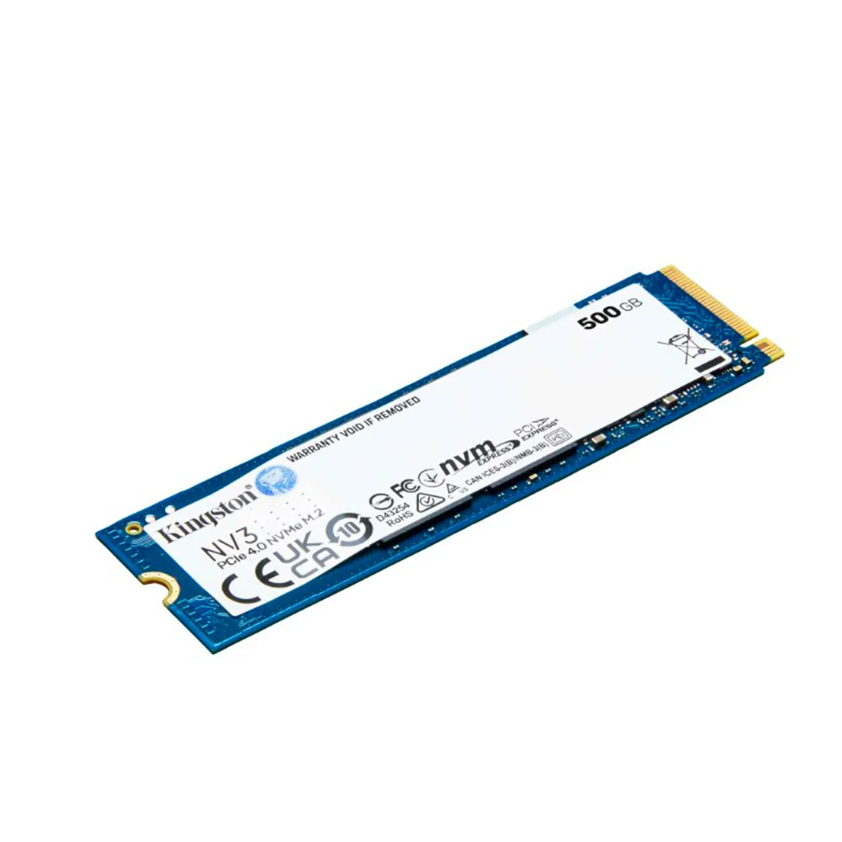 KINGSTON - UNIDAD DE ESTADO SOLIDO KINGSTON 500GB M2 2280 NVME PN SNV3S500G