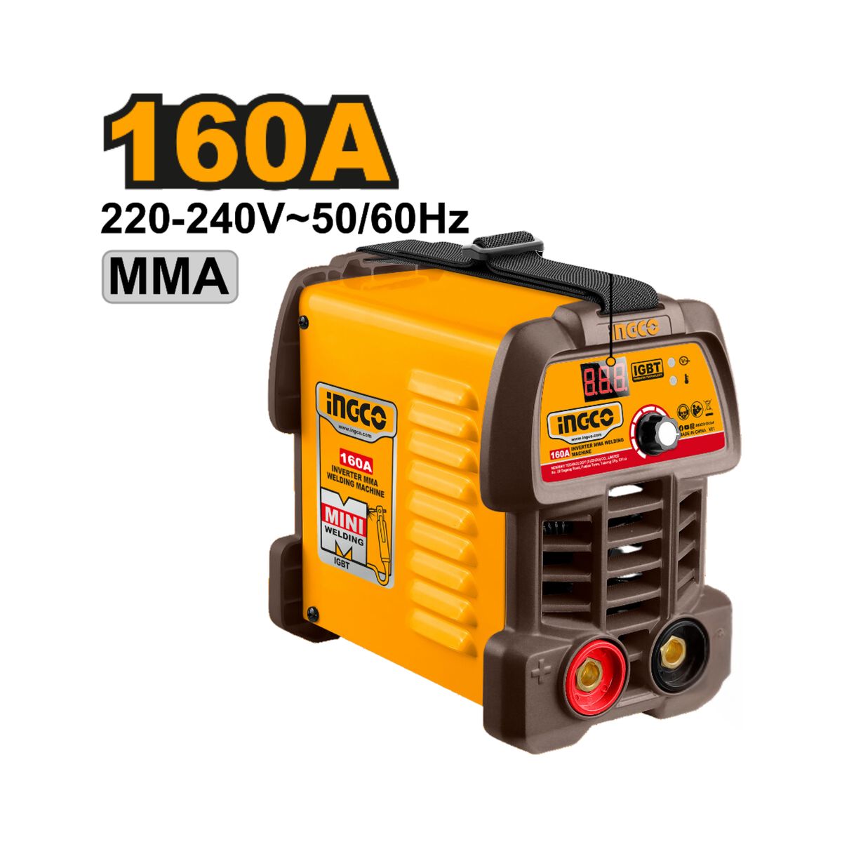 INGCO TOOLS - Soldadora 160amp + kit soldador Ingco