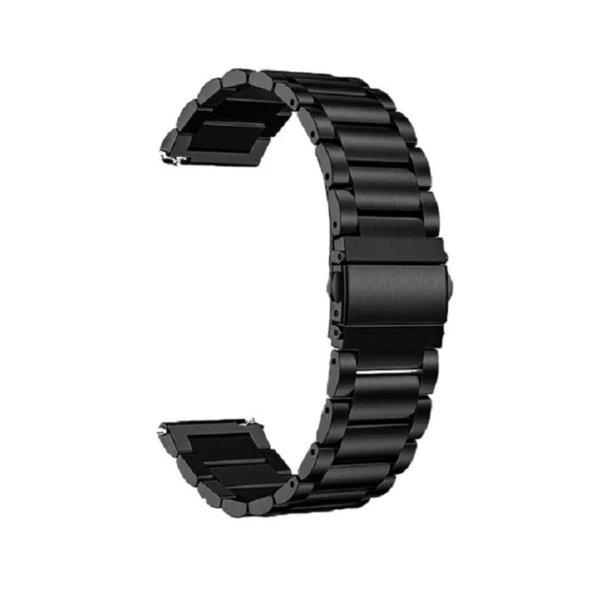 GENERICO - Correa de Acero Inoxidable negro + Case para Smartwatch Huawei GT2 Pro