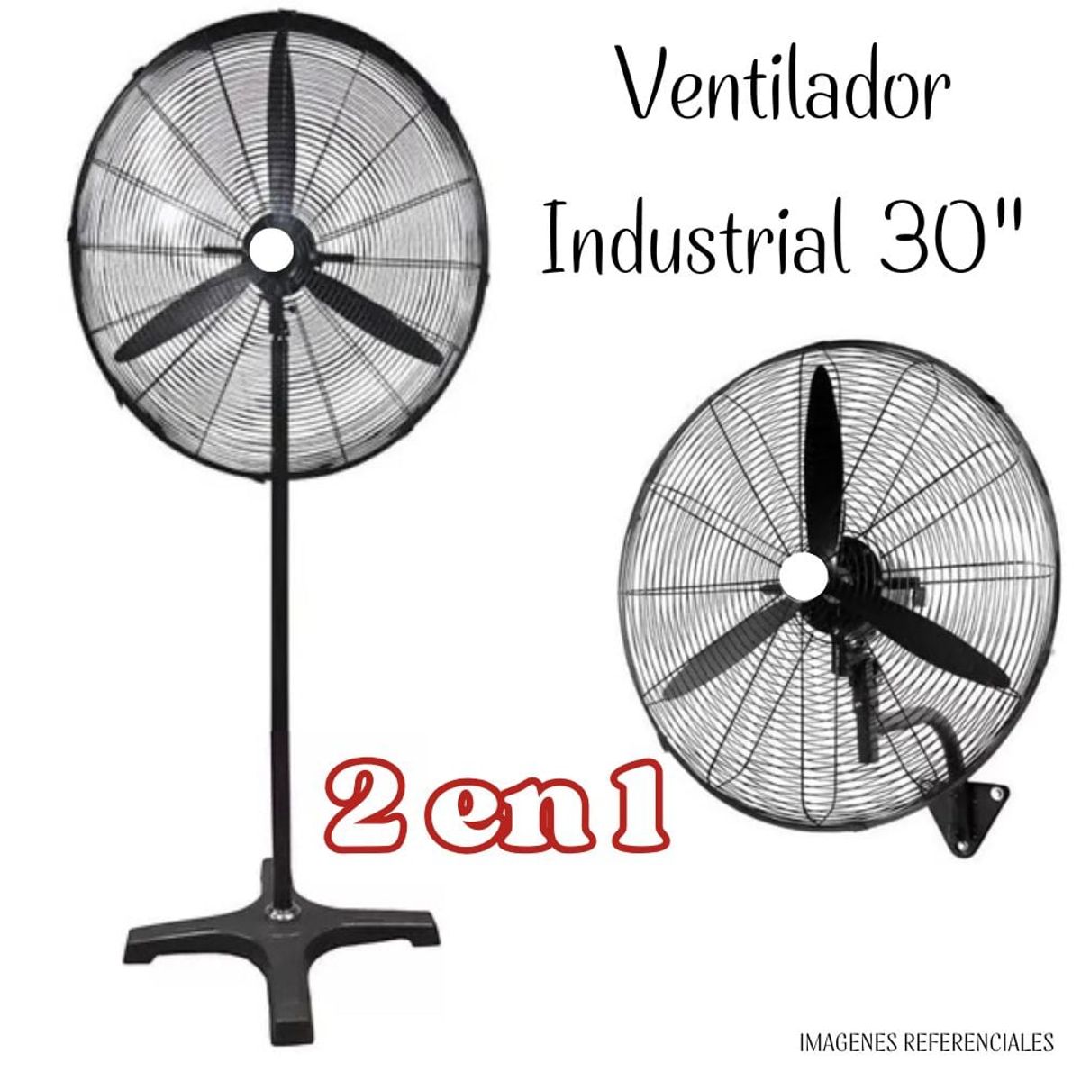 MASTER - Ventilador Industrial Premier De 30” Pulgadas 2 En 1 – 200watts
