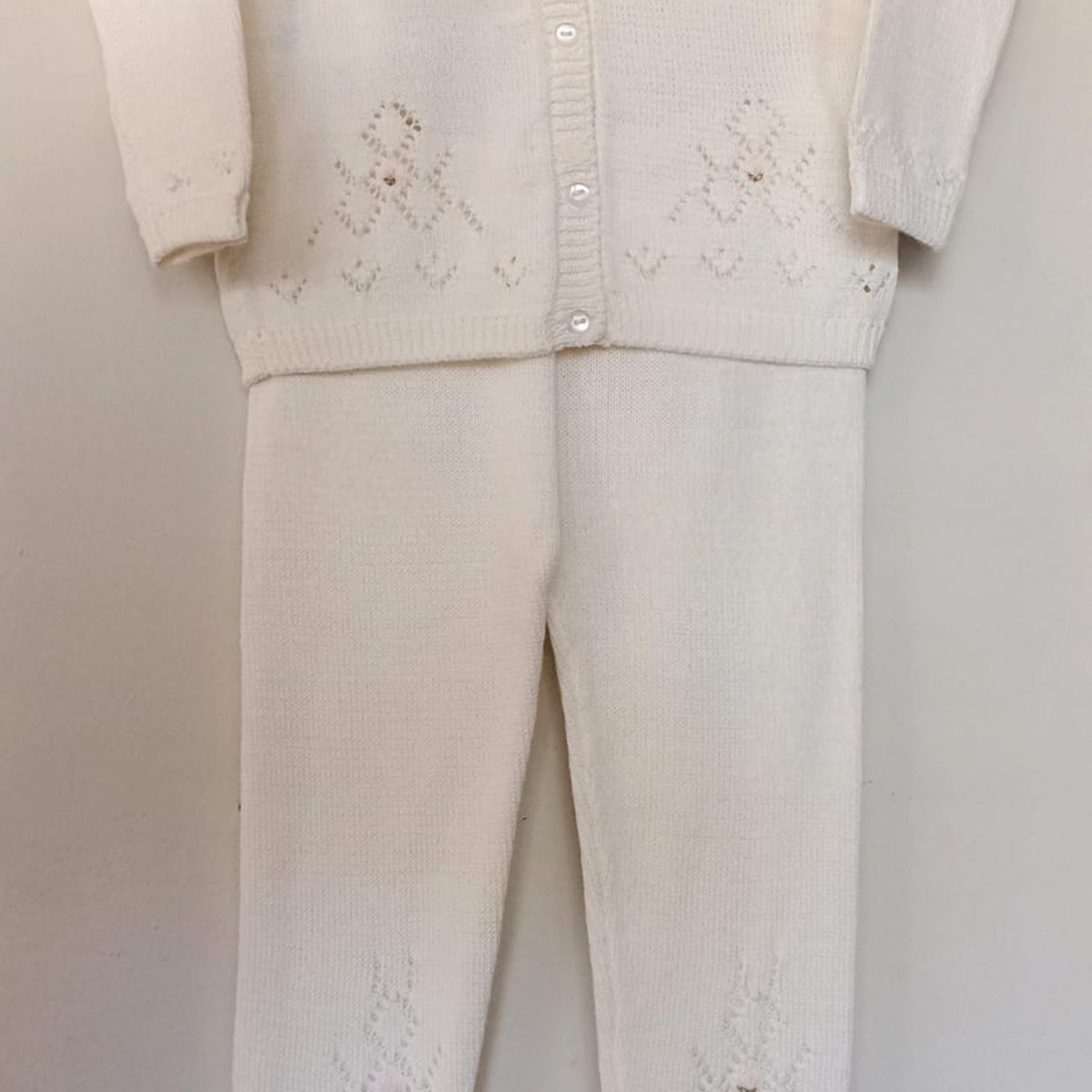 GENERICO - Conjunto Bordado de Bebe Niña MANDALAY KNITS