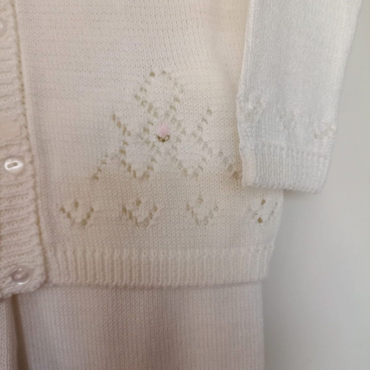 GENERICO - Conjunto Bordado de Bebe Niña MANDALAY KNITS