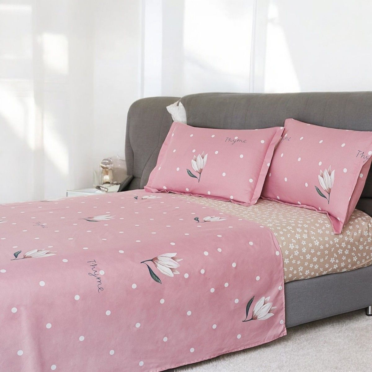 VENEZIA - Set de Sábanas 1.5 Plazas - V08