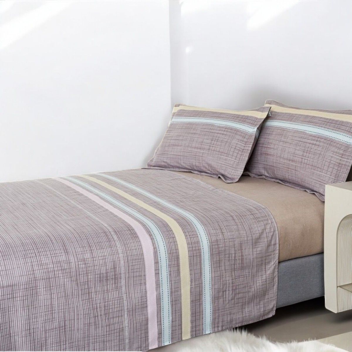 VENEZIA - Set de Sábanas 1.5 Plazas - V10