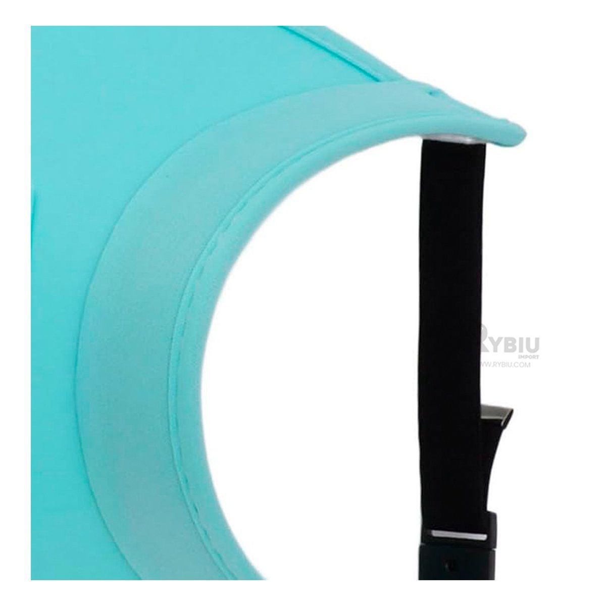 GENERICO - Gorro con Viento en la Cara en Verde Agua Y+Regalo Stickers