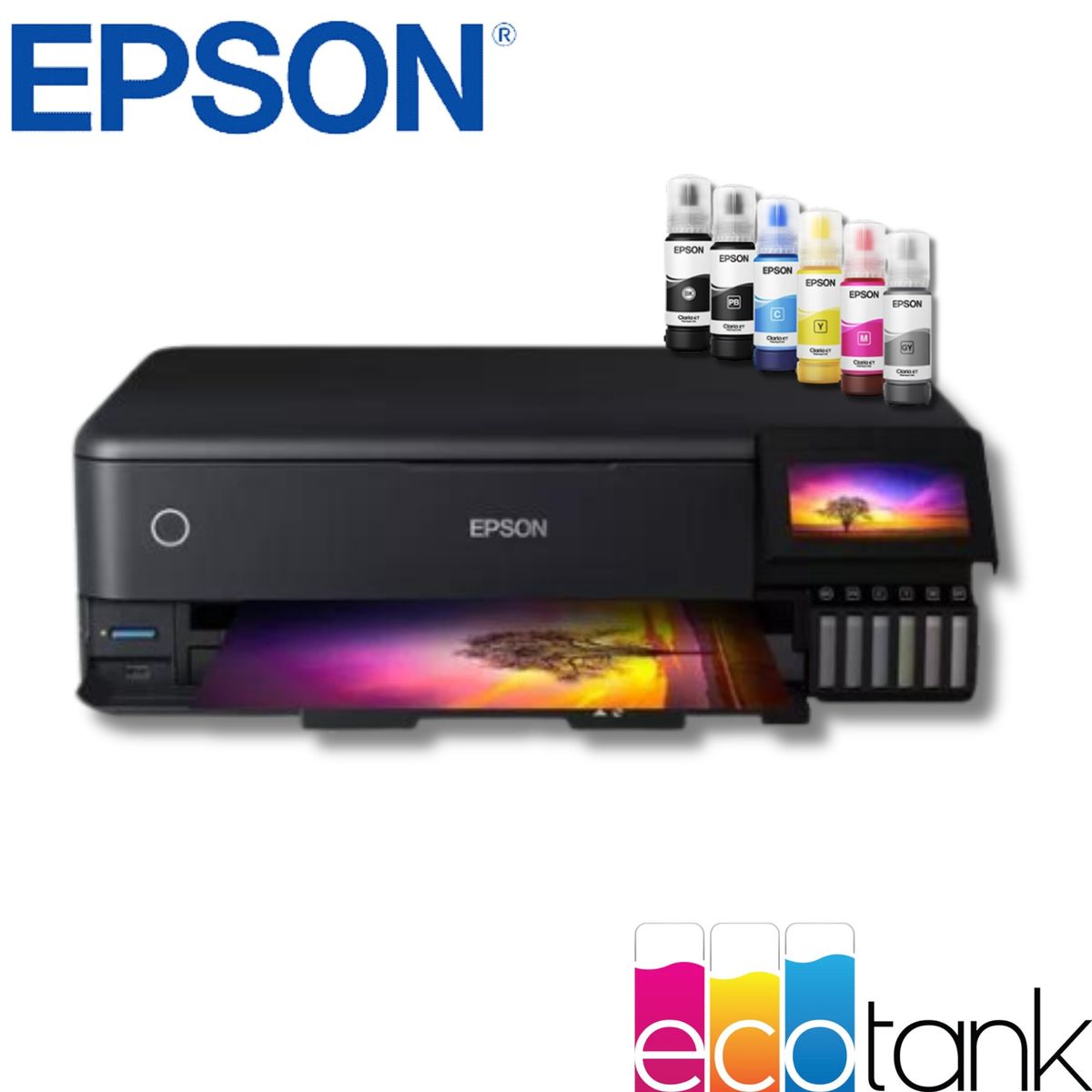 EPSON - IMPRESORA FOTOGRAFICA EPSON ECOTANK L8180