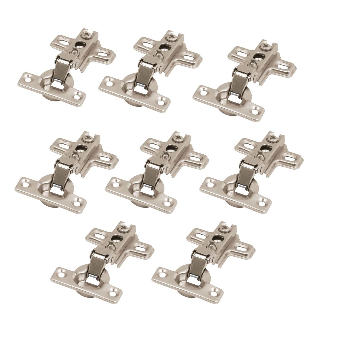 HERMEX - 8 bisagras cangrejo cobertura media 95° Hermex