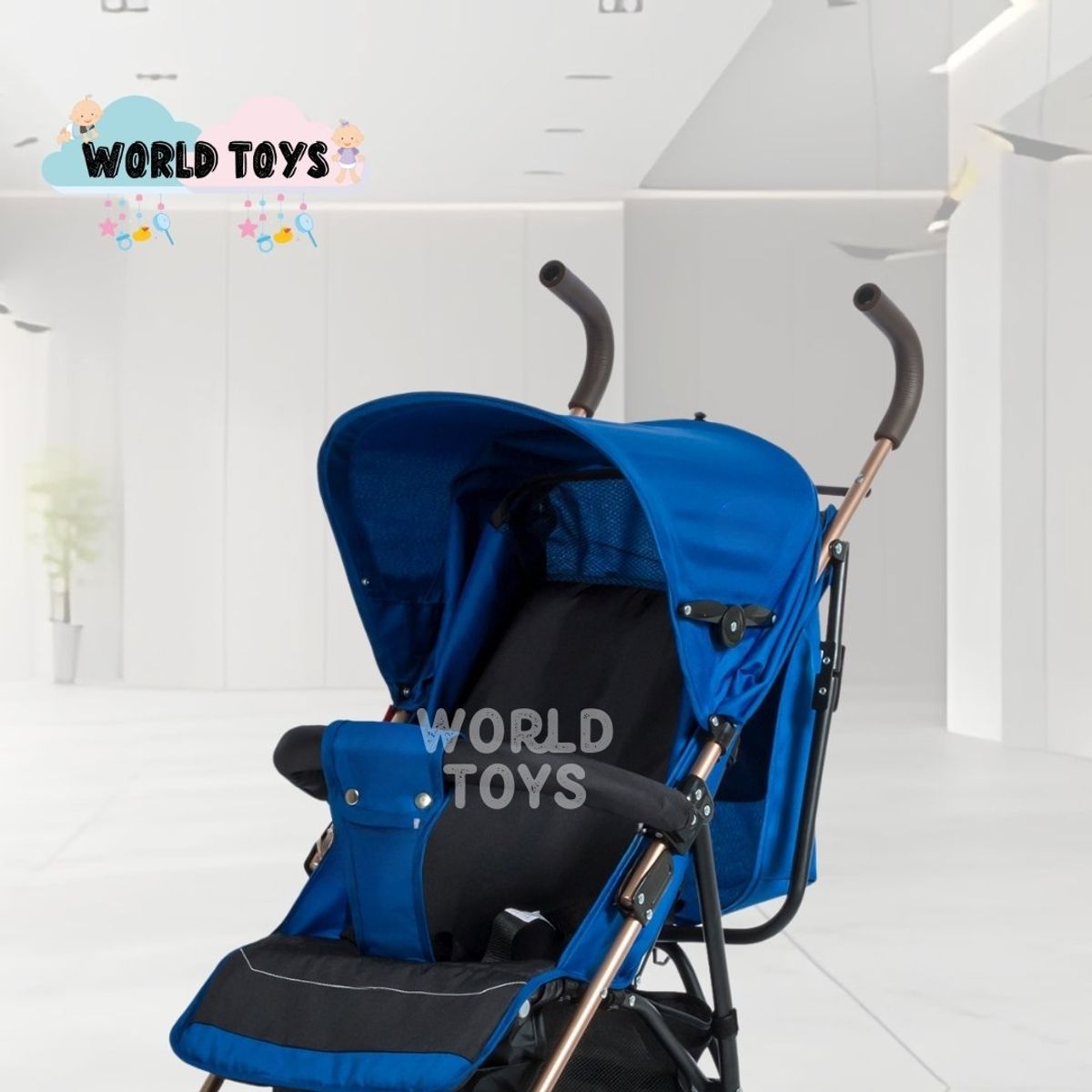 BABY - Coche Bastón «ZULEN» Blue