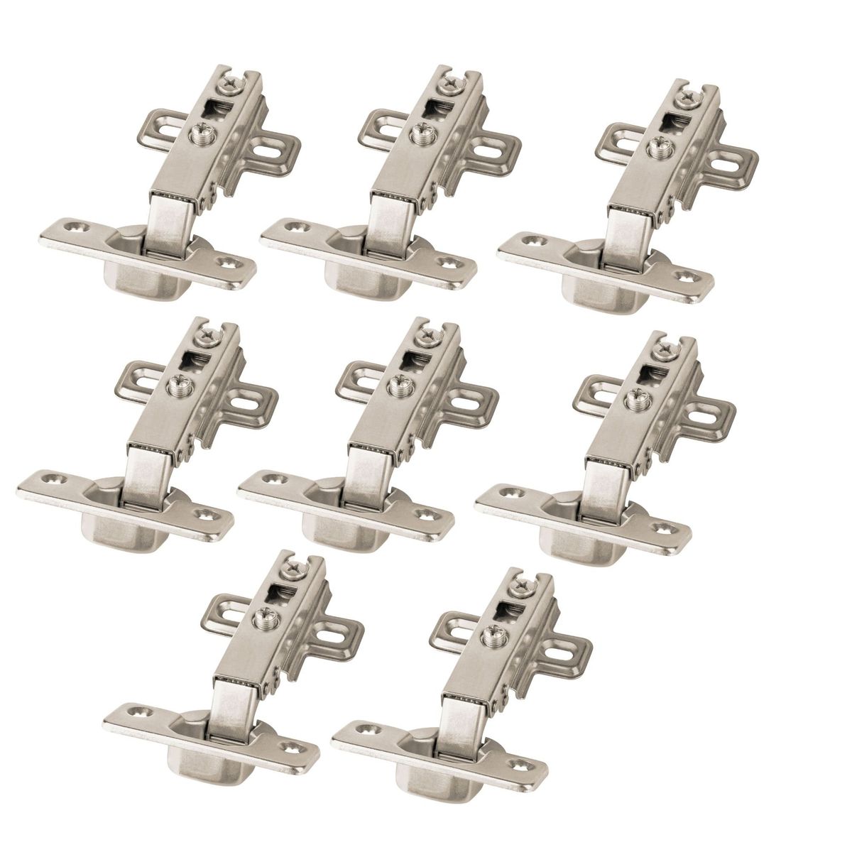 HERMEX - 8 bisagras cangrejo cobertura completa 110° HERMEX