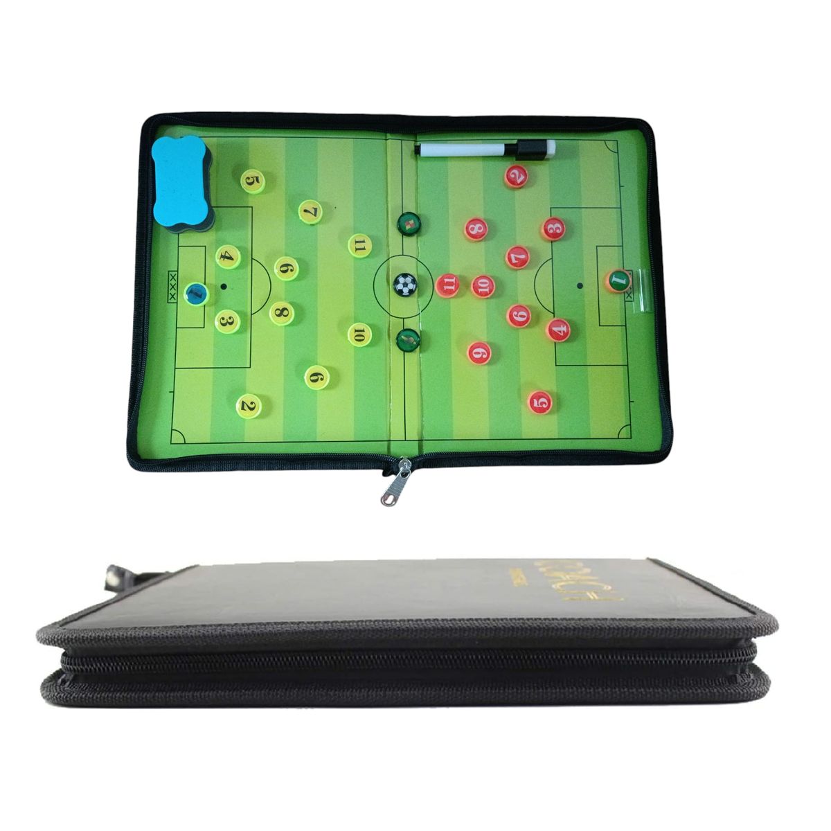 GENERICO - Tablero Táctico Para Entrenador Futbol Magnético Portable