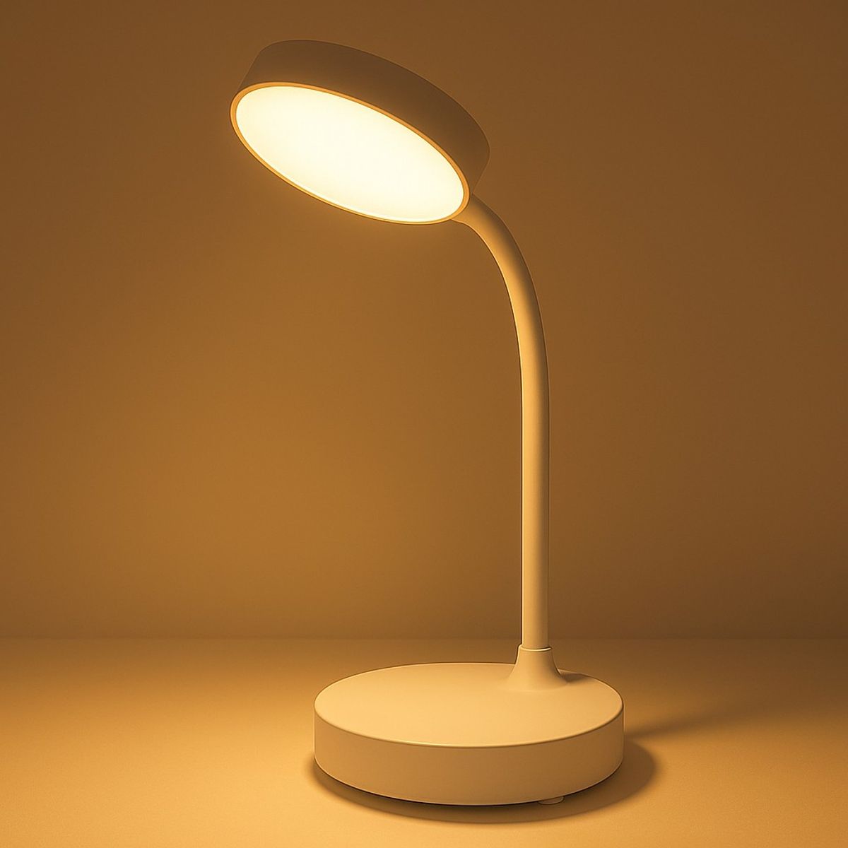 GENERICO - Lámpara LED Minimalista con Luz Regulable Diseño Moderno para Dormitorio o Escritorio