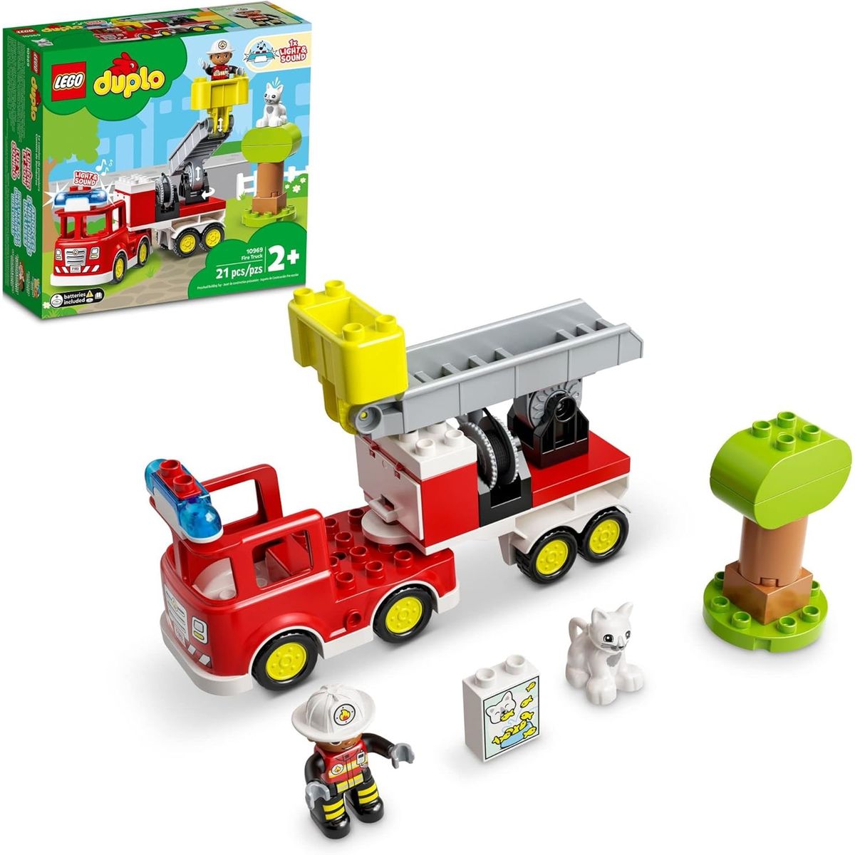 LEGO - LEGO Duplo 10969 Camión de Bomberos