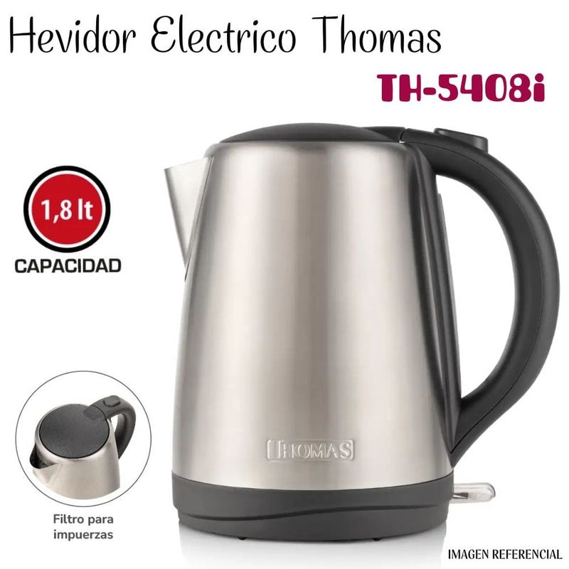 THOMAS - Hervidor Electrico Thomas de 1.8 Lt TH-5408i