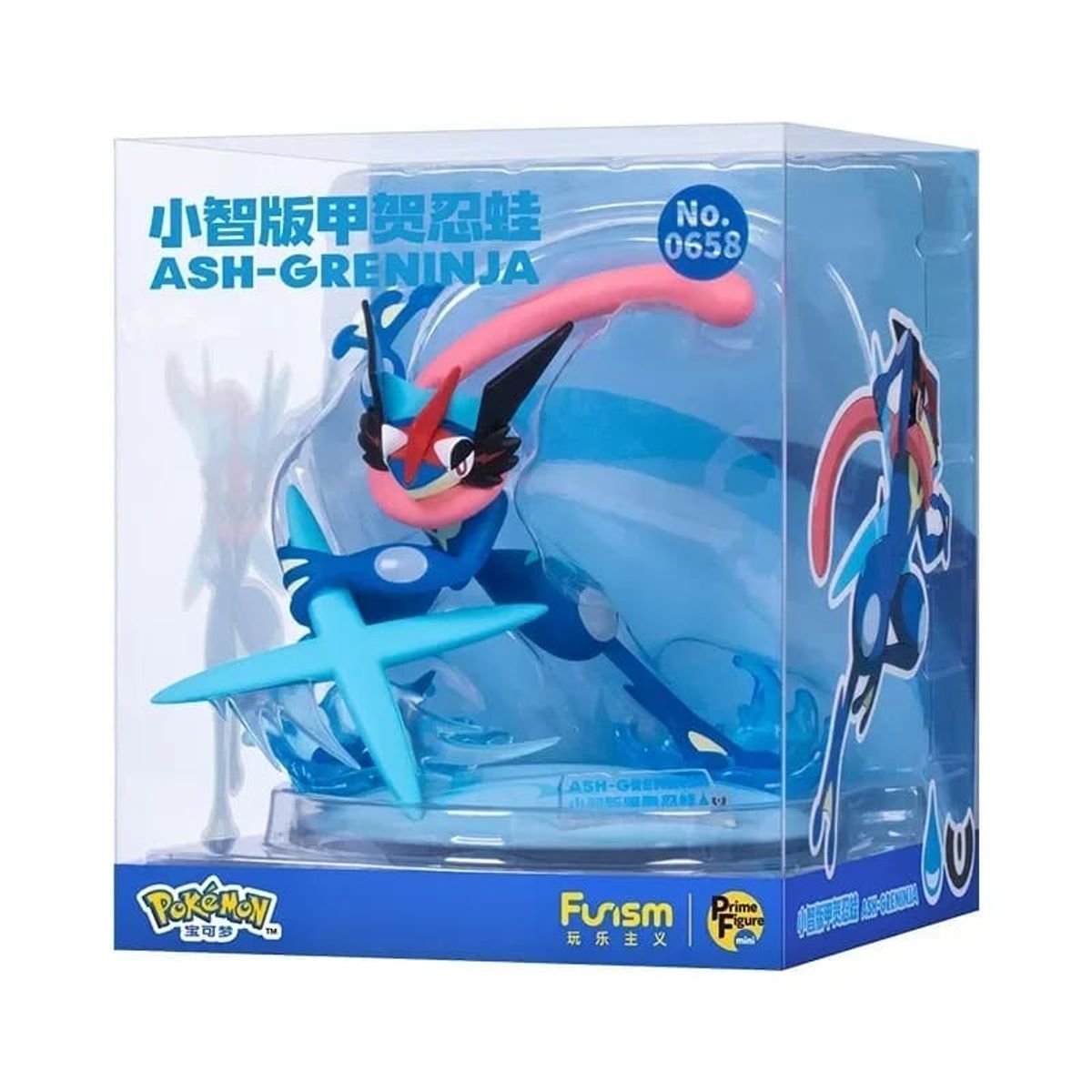 POKEMON - Figura de Accion Ash-Greninja