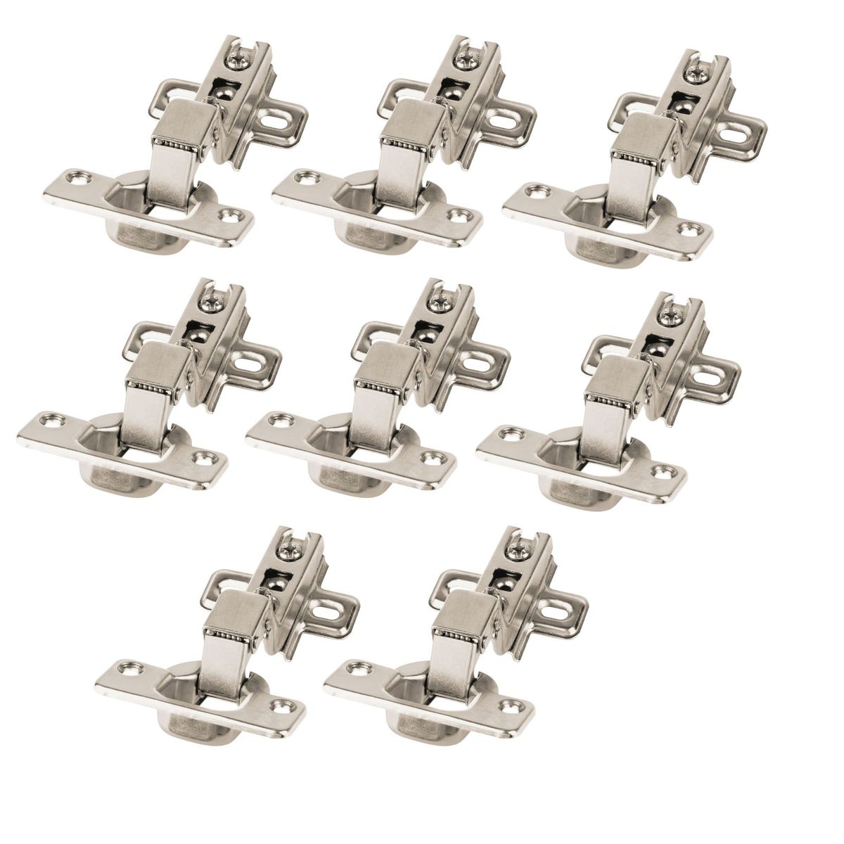 HERMEX - 8 bisagras cangrejo cobertura interna 110° Hermex