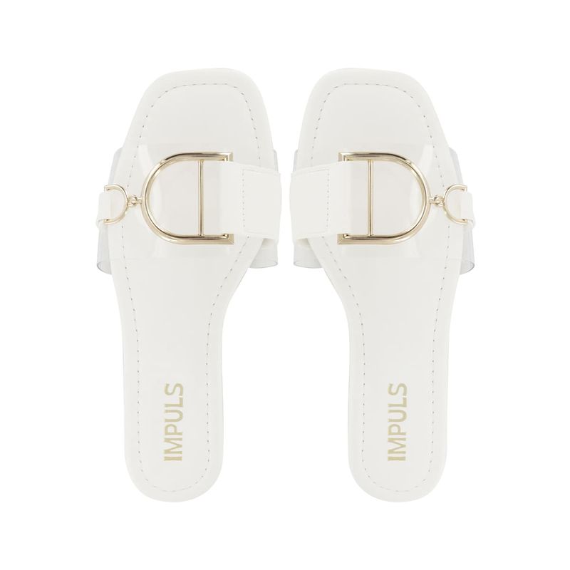 IMPULS - Sandalias Flats Mujer Impuls Aixa03 Blanco